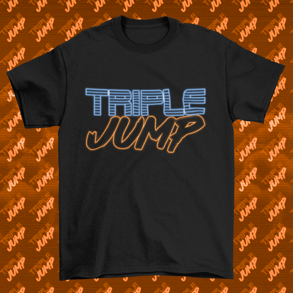 TripleJump neon logo t-shirt