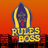 Rules Boss lapel pin